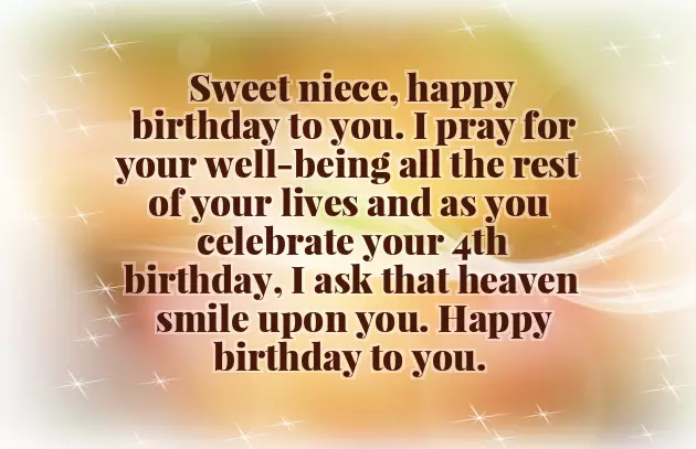 Happy Birthday To My 4 Year Old Niece Happy Birthday To My 4 Year Old Niece