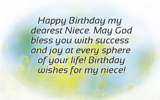 Birthday Wishes For Special Niece