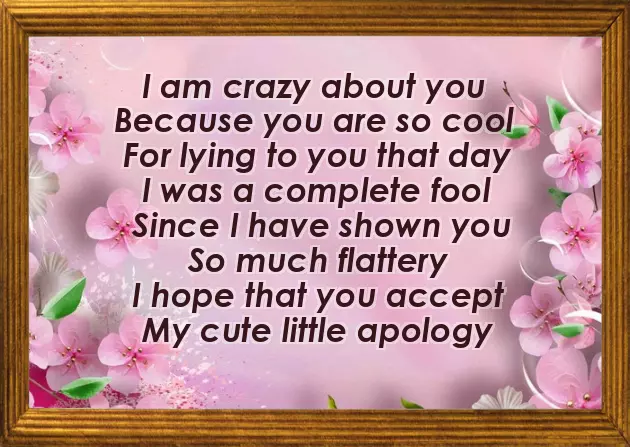 Sorry Poems For Him Sorry Poems For Him