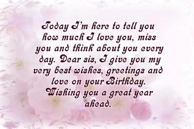 Wish You Happy Birthday Little Sister Wish You Happy Birthday Little Sister