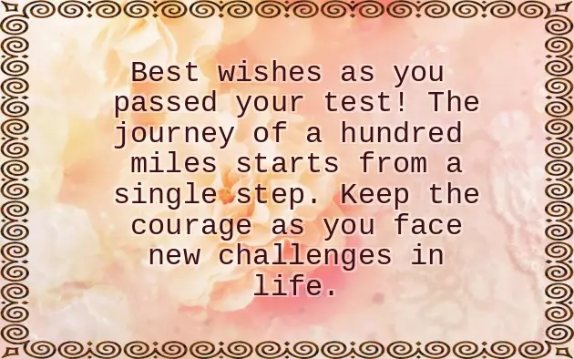 Congratulations For Exam Result Message