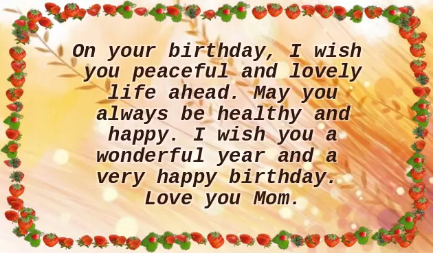 Happy Birthday Text To My Mom Happy Birthday Text To My Mom