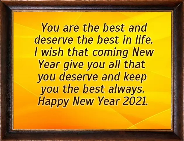 New Year Heart Touching Wishes