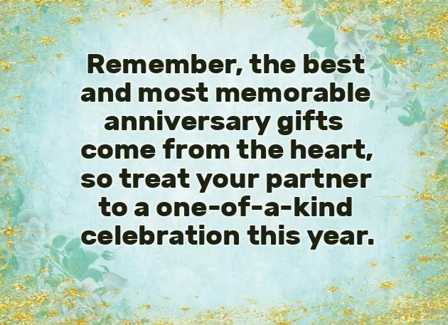 Anniversary Gift Ideas