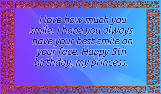 5 Birthday Wishes For Daughter 5 Birthday Wishes For Daughter