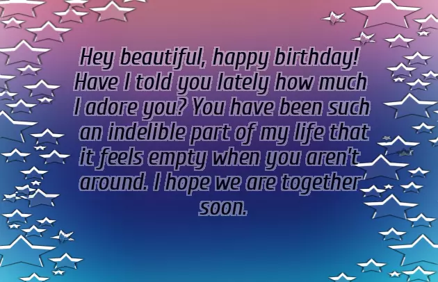 Good Wishes For Girlfriend