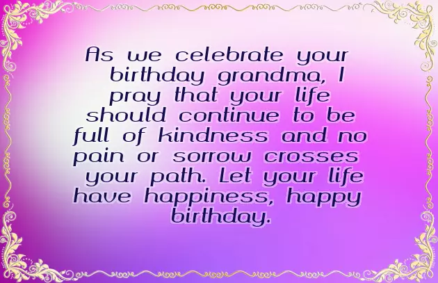 Happy Birthday Greetings For Grandma Happy Birthday Greetings For Grandma