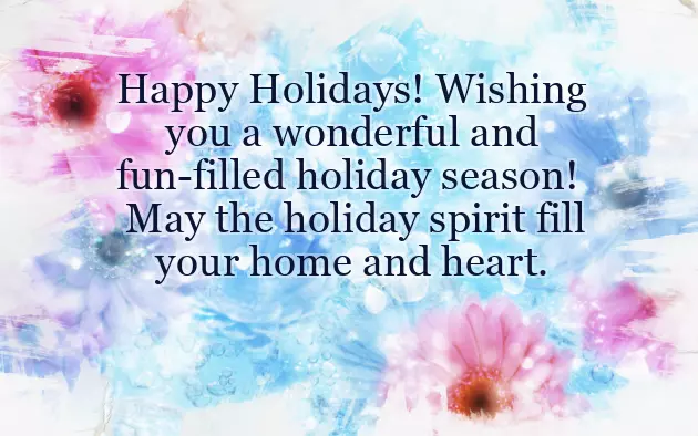 Happy Holidays To You And Yours Happy Holidays To You And Yours