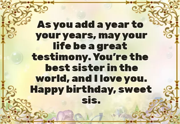 Birthday Wishes For My Baby Sister Birthday Wishes For My Baby Sister