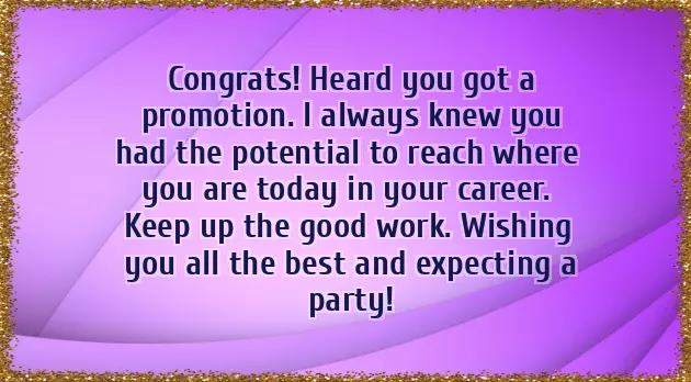 Congrats Wishes For Promotion Congrats Wishes For Promotion