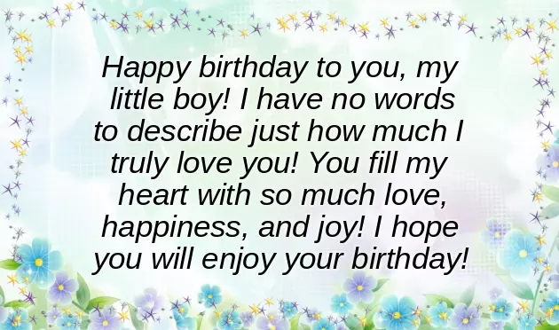 Happy 2Nd Birthday Son Quotes Happy 2Nd Birthday Son Quotes