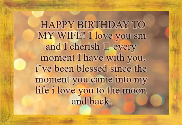My Wife Birthday Wishes Status