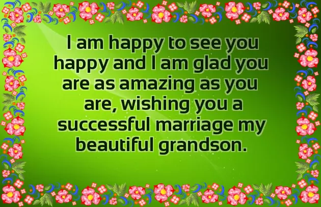 Congratulations To My Grandson