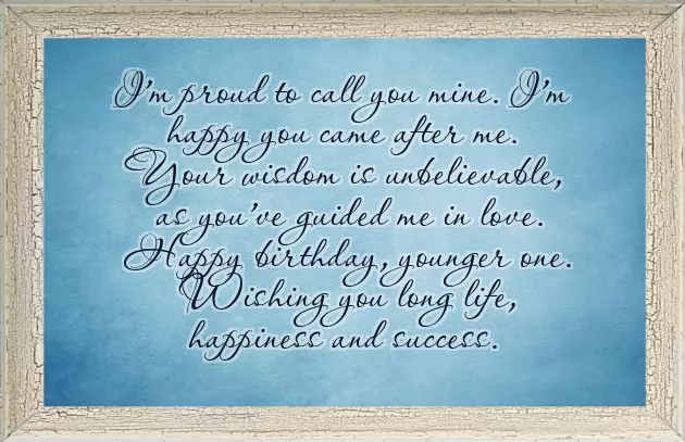 Birthday Caption For Elder Brother