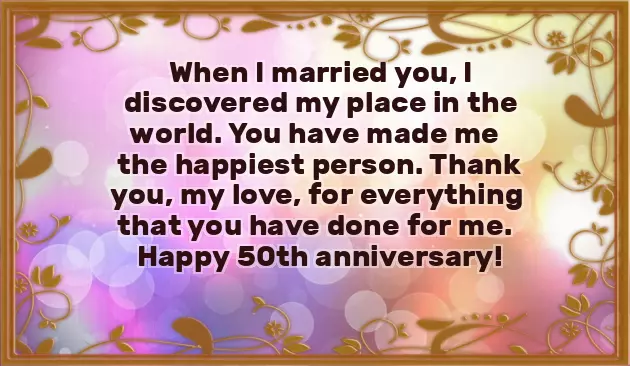 Golden Jubilee Anniversary Wishes Golden Jubilee Anniversary Wishes