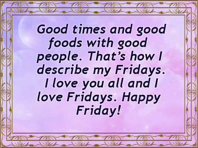 Wish You Happy Friday