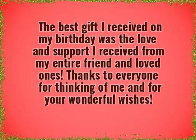 Appreciation Text For Birthday Wishes