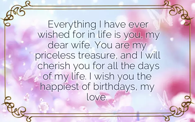 Greetings To Wife On Her Birthday Greetings To Wife On Her Birthday