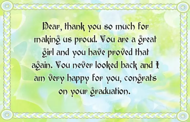 Congratulations Graduation Daughter