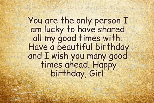 Birthday Wishes For Talkative Girl