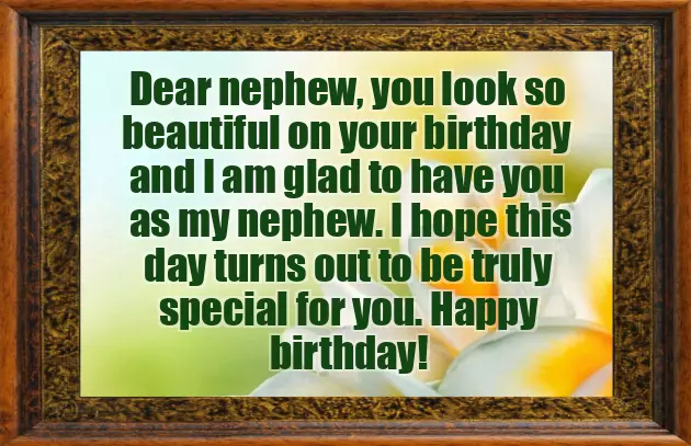 Happy Birthday To My Dear Nephew Happy Birthday To My Dear Nephew