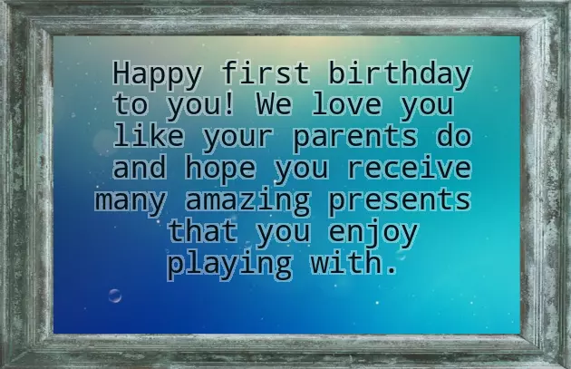 Birthday Wishes For One Month Baby Girl