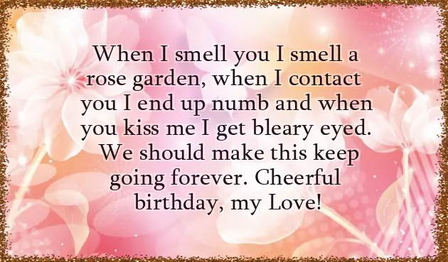 Birthday Wish For Gf English Birthday Wish For Gf English