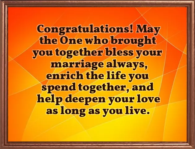 Wedding Wishes In Christian Wedding Wishes In Christian