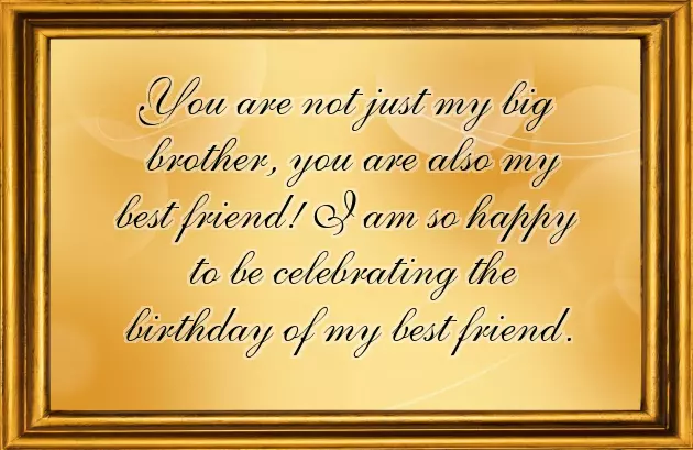 Older Brother Birthday Older Brother Birthday