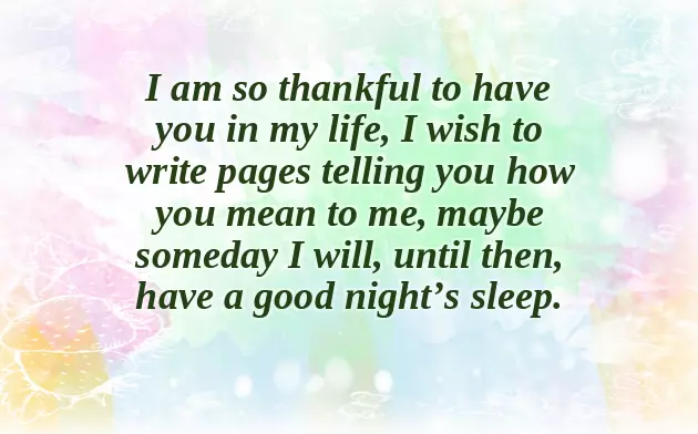 Good Night Thoughts Good Night Thoughts