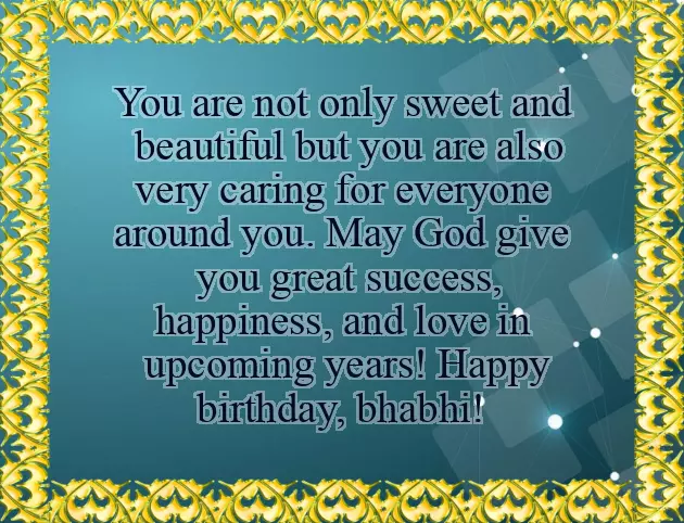 Happy Birthday Bhabhi Sms Happy Birthday Bhabhi Sms