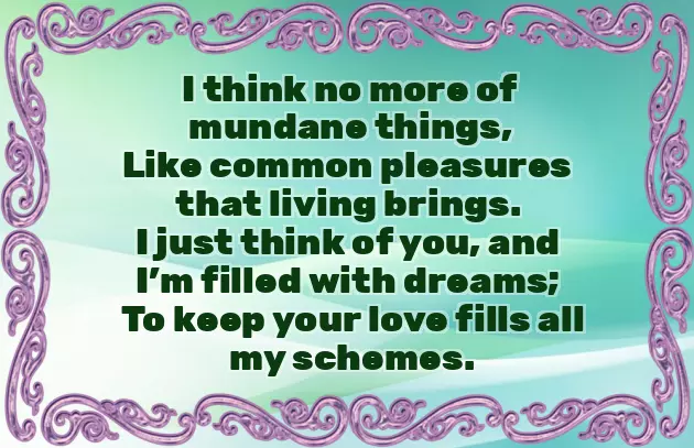 Love Poems For Him From The Heart That Rhyme For Him