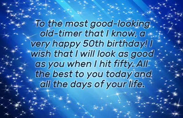 Congratulations On 50Th Birthday