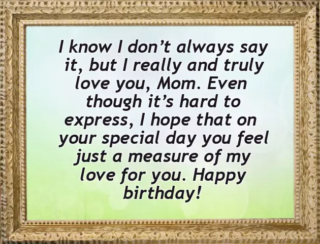 Mom Birthday Best Wishes