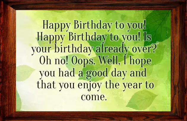 Belated Birthday Wishes For A Brother Belated Birthday Wishes For A Brother