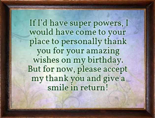 Thank You For The Birthday Wishes Facebook Thank You For The Birthday Wishes Facebook