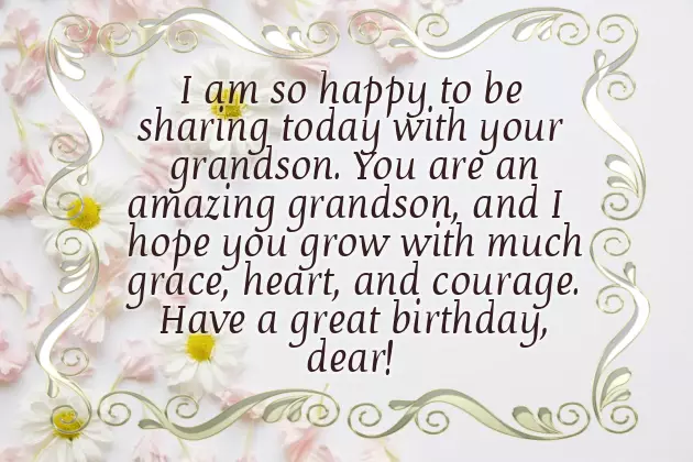 Message To Grandson Message To Grandson