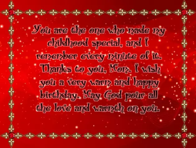Happy Birthday Mom Message Happy Birthday Mom Message