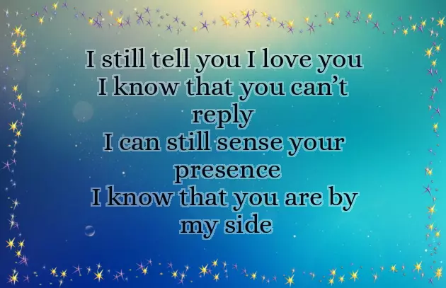 Poems For Lost Loved Ones Poems For Lost Loved Ones