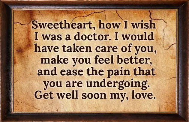 Get Well Message For My Love Get Well Message For My Love