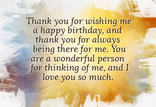 Saying Thank You For Birthday Celebration Saying Thank You For Birthday Celebration