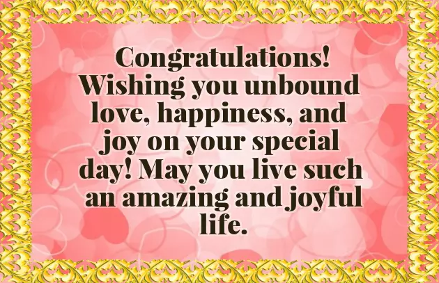 Congratulations Message For New Marriage Couple