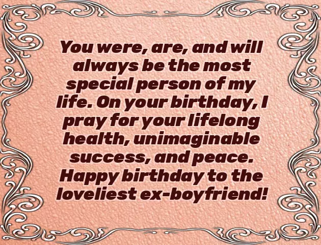 Birthday Wishes Ex Boyfriend Birthday Wishes Ex Boyfriend