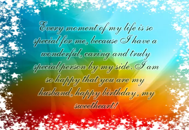 Birthday Wishes To A Lovely Husband