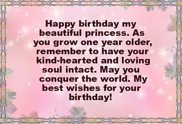 Happy Birthday To My Oldest Granddaughter