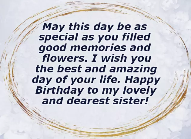 Birthday Wishes For A Wonderful Sister Birthday Wishes For A Wonderful Sister
