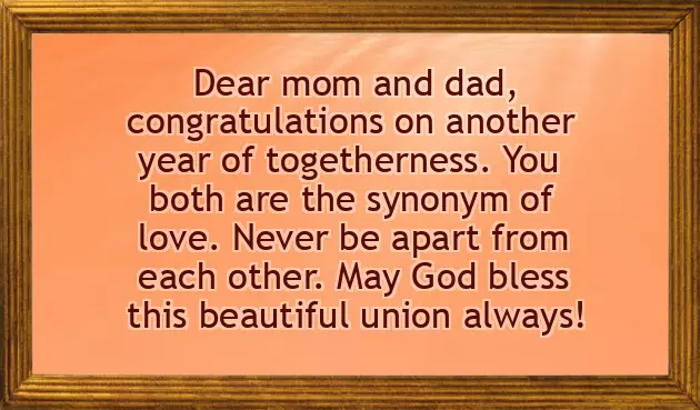Wedding Anniversary For Parents Wishes Wedding Anniversary For Parents Wishes