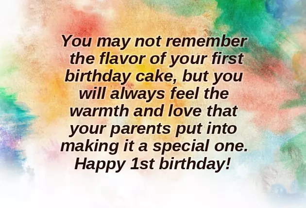 First Birthday With My Daughter