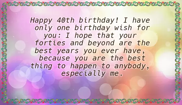 Happy 40Th Birthday Nephew