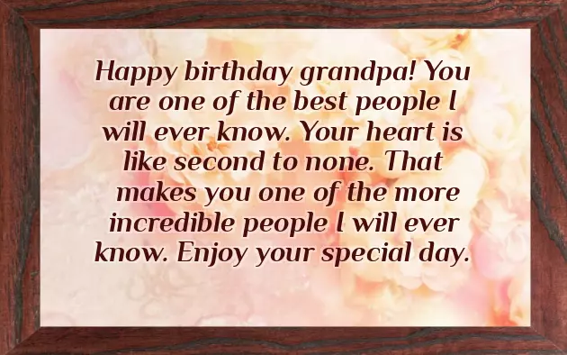 Happy Birthday Grandpa From Grandson Happy Birthday Grandpa From Grandson